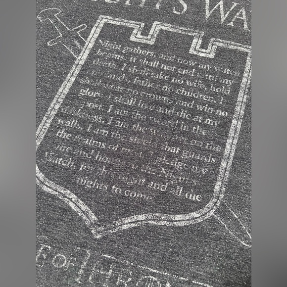 Game of Thrones “Nights Watch” S Men’s Tee - Picture 7 of 8